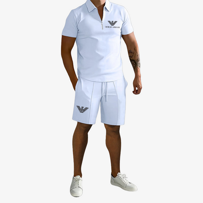 OUTLET™ Short-Sleeve Set with Zipper