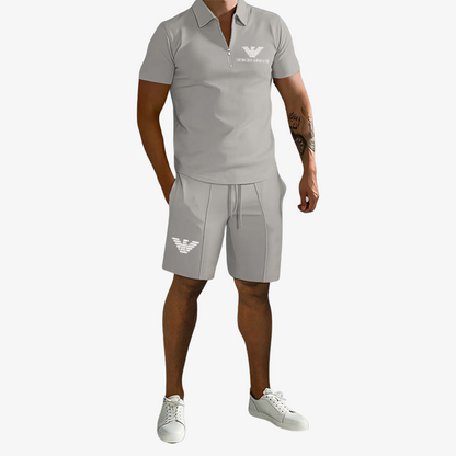 OUTLET™ Short-Sleeve Set with Zipper