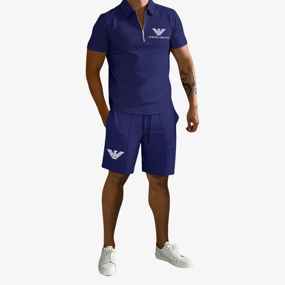 OUTLET™ Short-Sleeve Set with Zipper