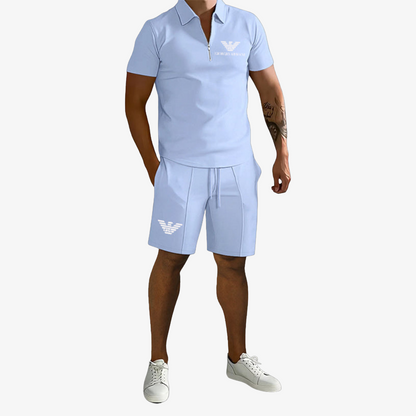 OUTLET™ Short-Sleeve Set with Zipper
