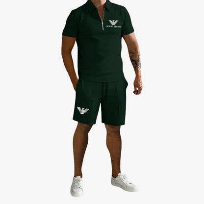 OUTLET™ Short-Sleeve Set with Zipper