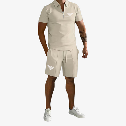 OUTLET™ Short-Sleeve Set with Zipper
