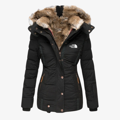 OUTLET™ Winter Jacket with Fur Hood