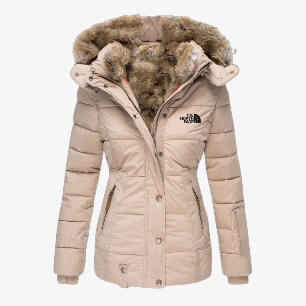 OUTLET™ Winter Jacket with Fur Hood