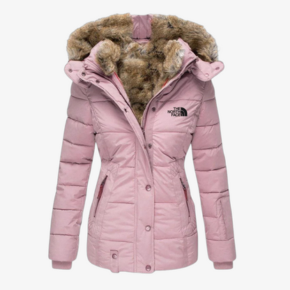 OUTLET™ Winter Jacket with Fur Hood