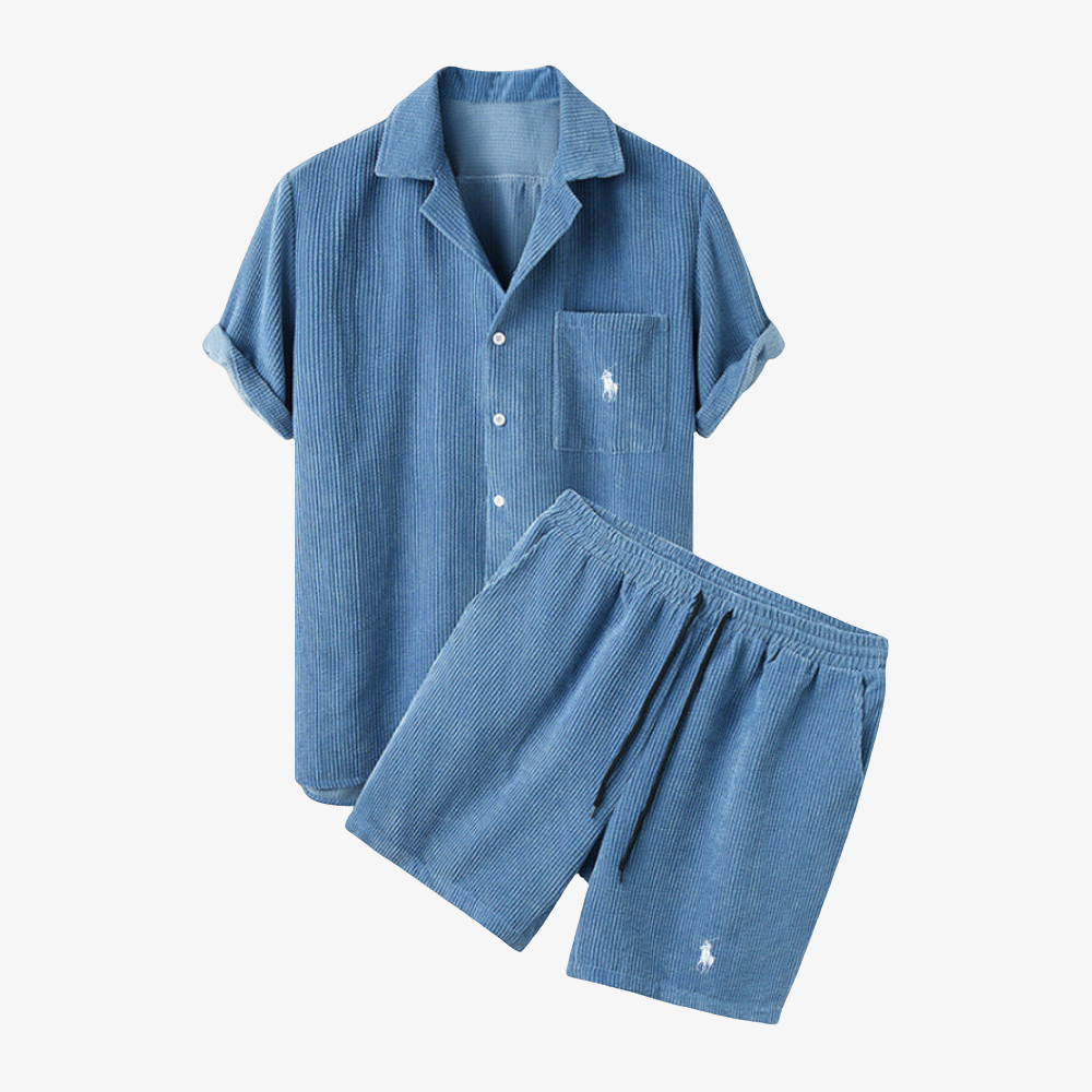 OUTLET™ Short-Sleeve Linen Set
