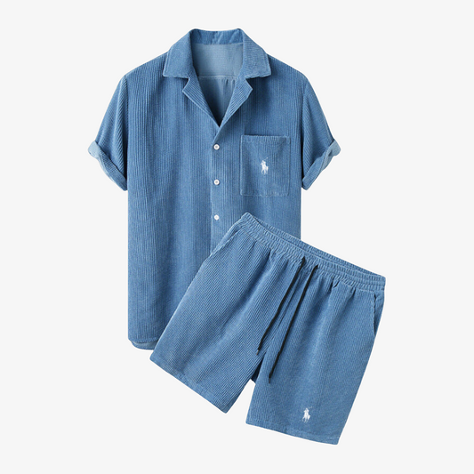 OUTLET™ Short-Sleeve Linen Set