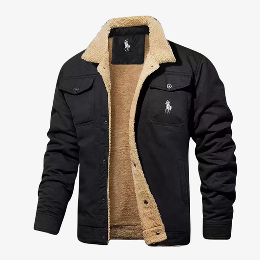 OUTLET™ Denim Jacket with Fur Lining