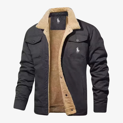 OUTLET™ Denim Jacket with Fur Lining