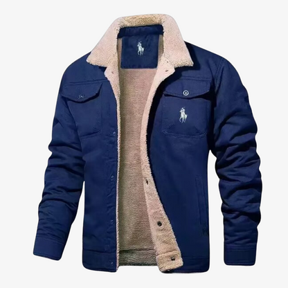 OUTLET™ Denim Jacket with Fur Lining