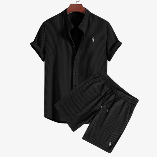 OUTLET™ Casual Set – Shirt & Shorts