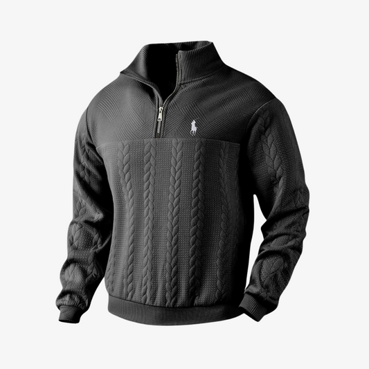 OUTLET™ Zip Knit Sweater