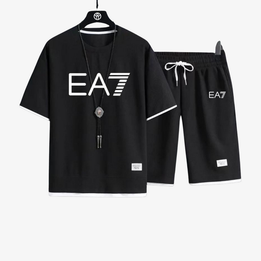 OUTLET™ Casual Set – T-Shirt & Shorts